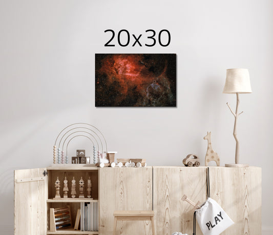 Sharpless 132 – The Lion Nebula