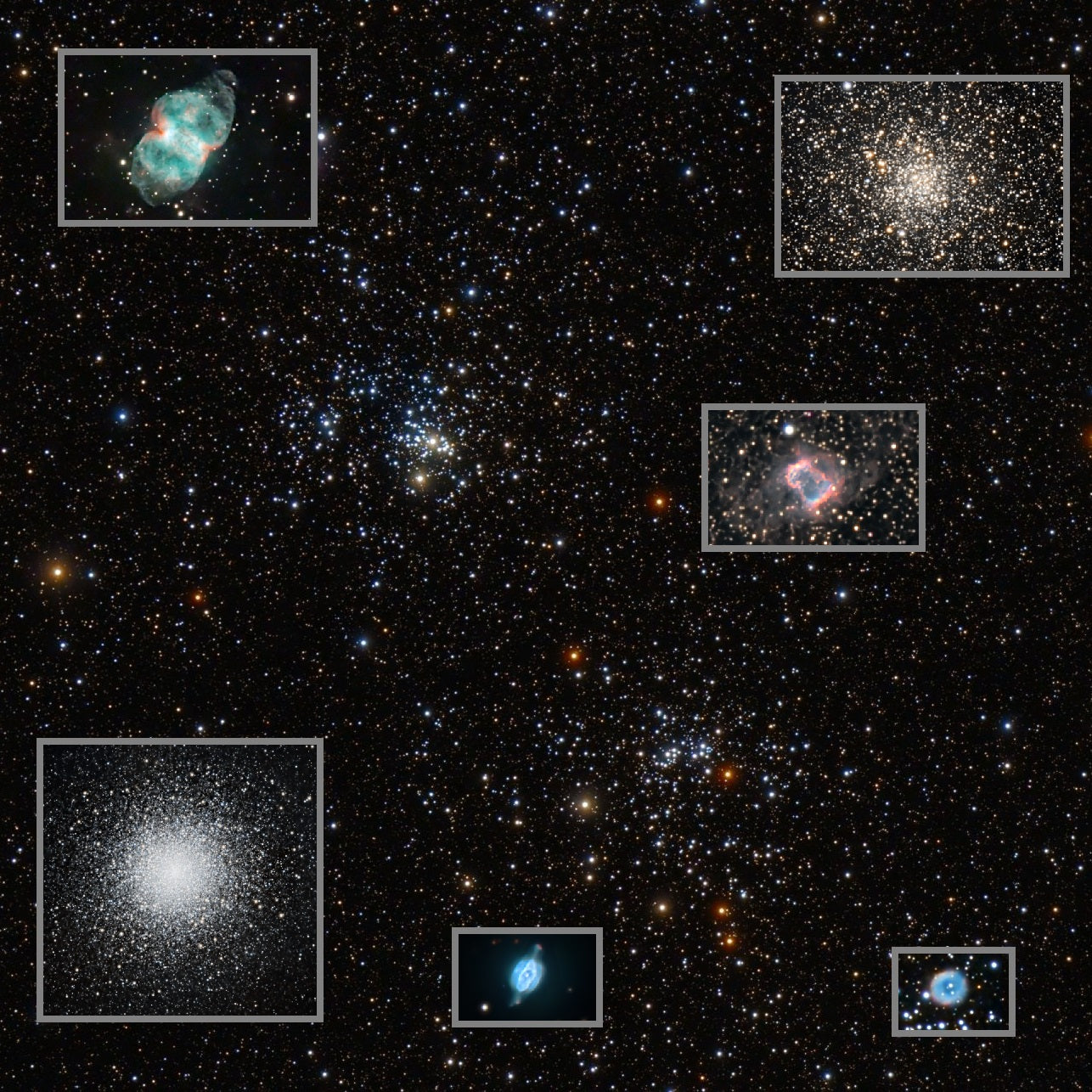 Star Clusters and Planetary Nebula