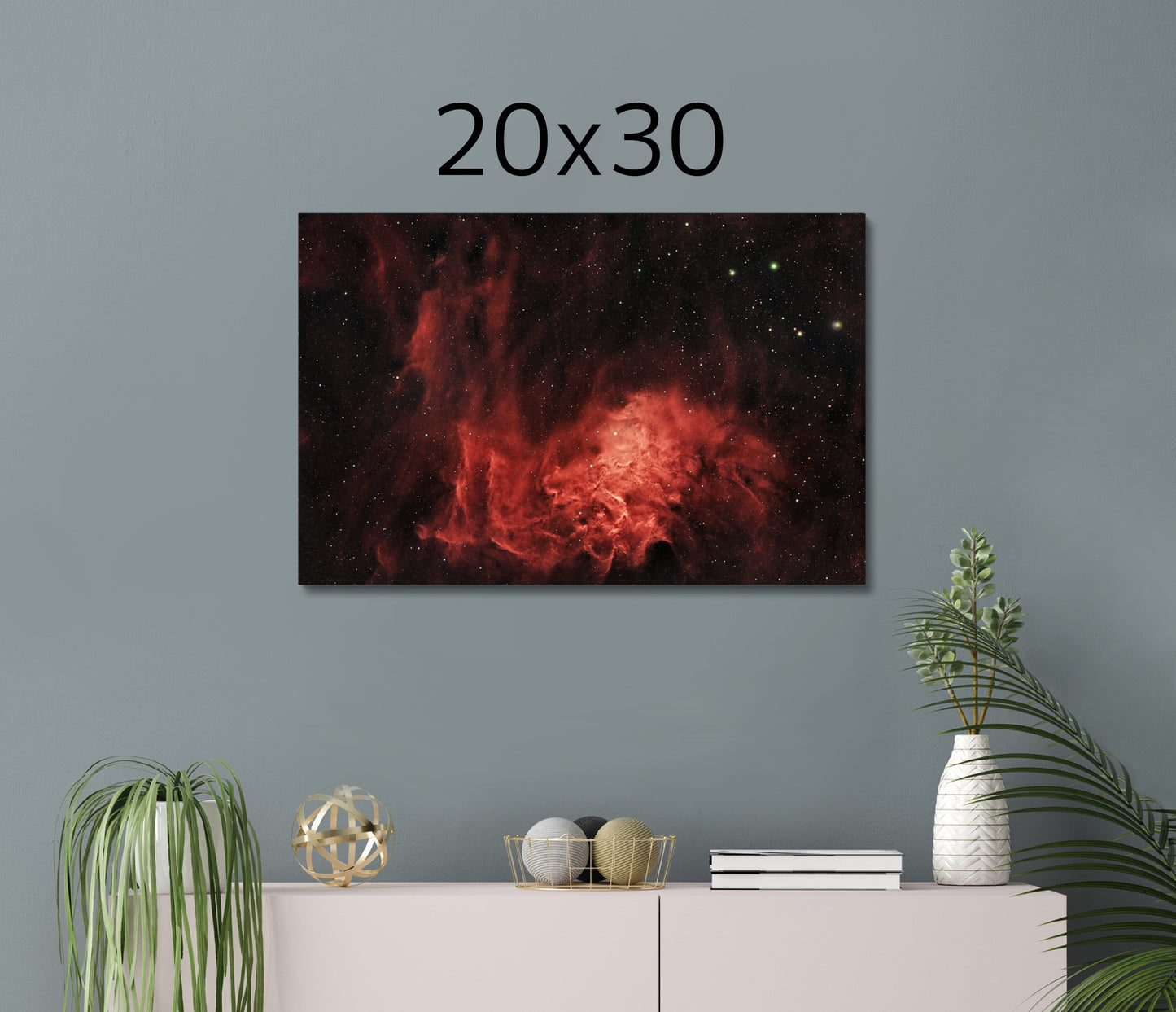 Flaming Star Nebula