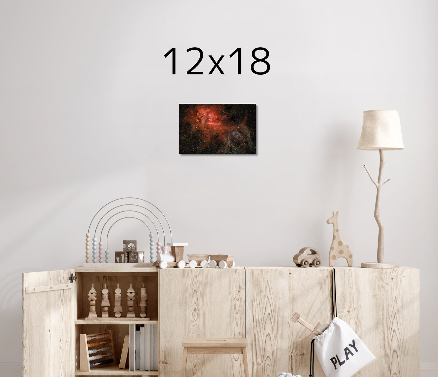 Sharpless 132 – The Lion Nebula