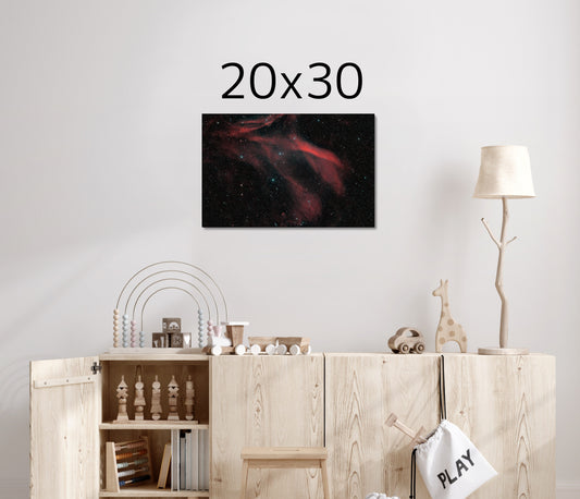 SH2-126 – The Extended Emission Nebula in Lacerta