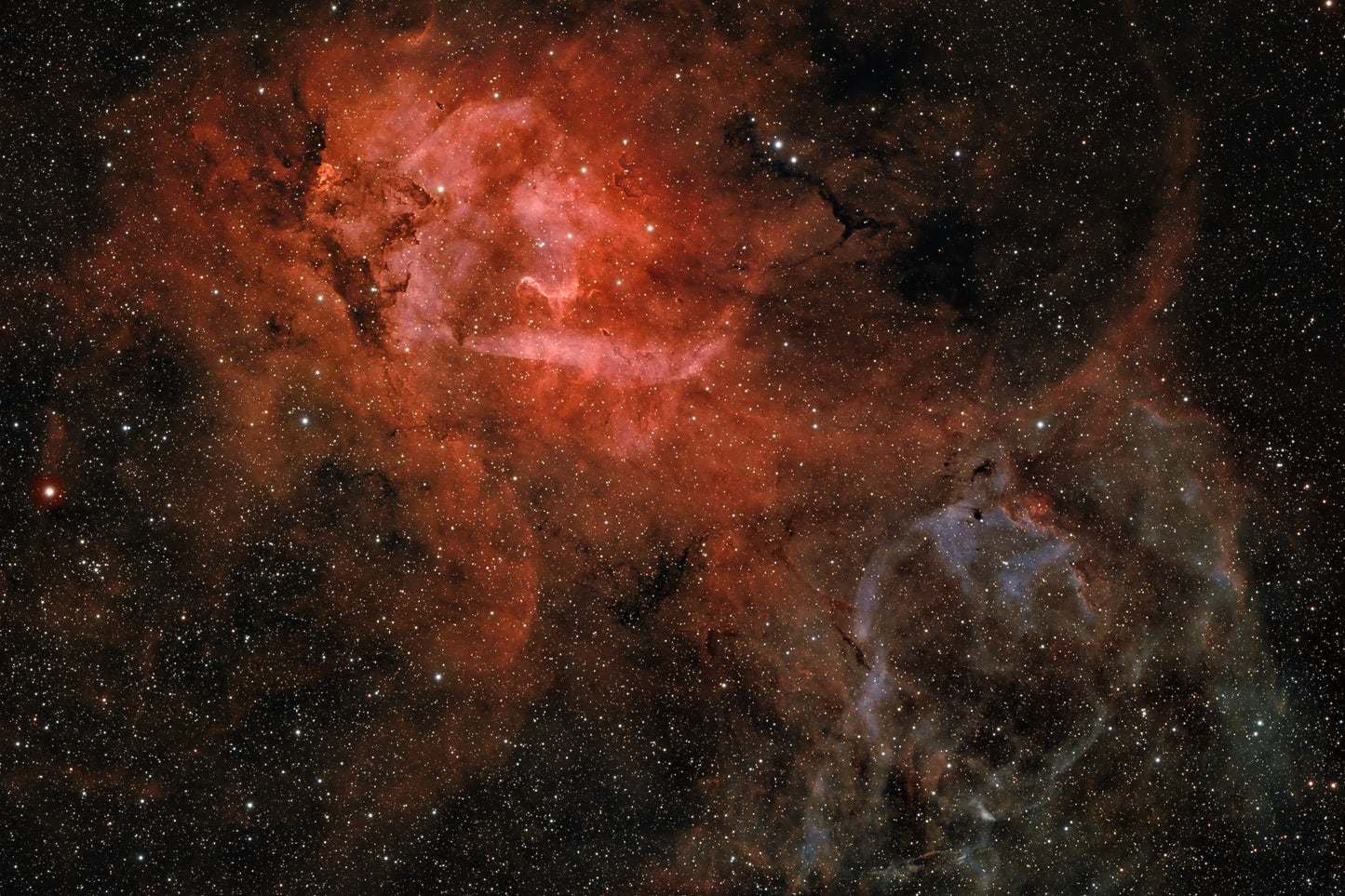 Sharpless 132 – The Lion Nebula