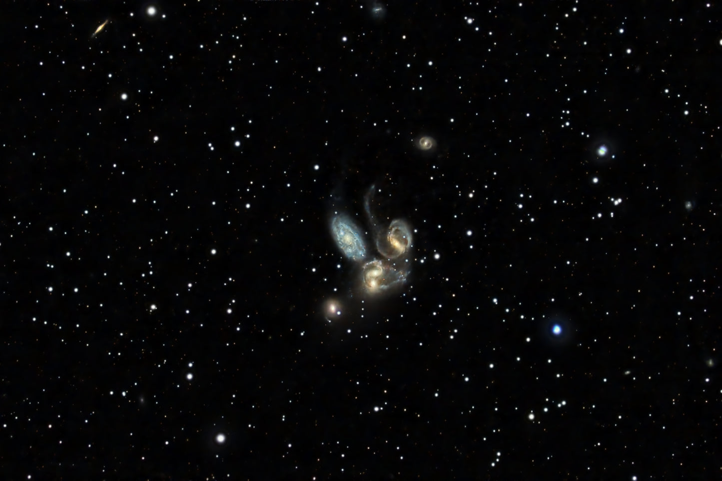 NGC 7319 – Stephan’s Quintet