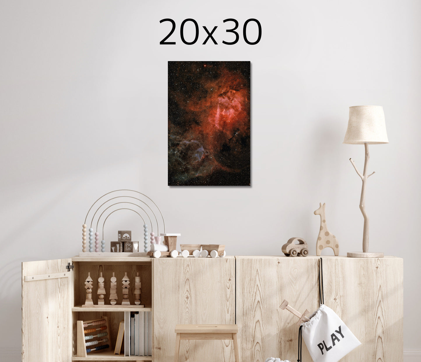 Sharpless 132 – The Lion Nebula