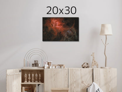 Sharpless 132 – The Lion Nebula