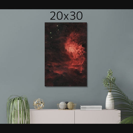 Flaming Star Nebula